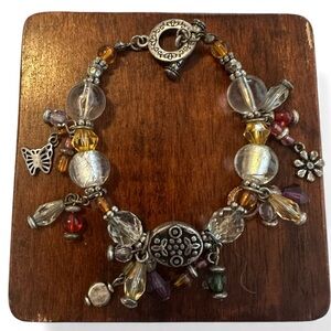 Just Because Multicolor Charm Bracelet